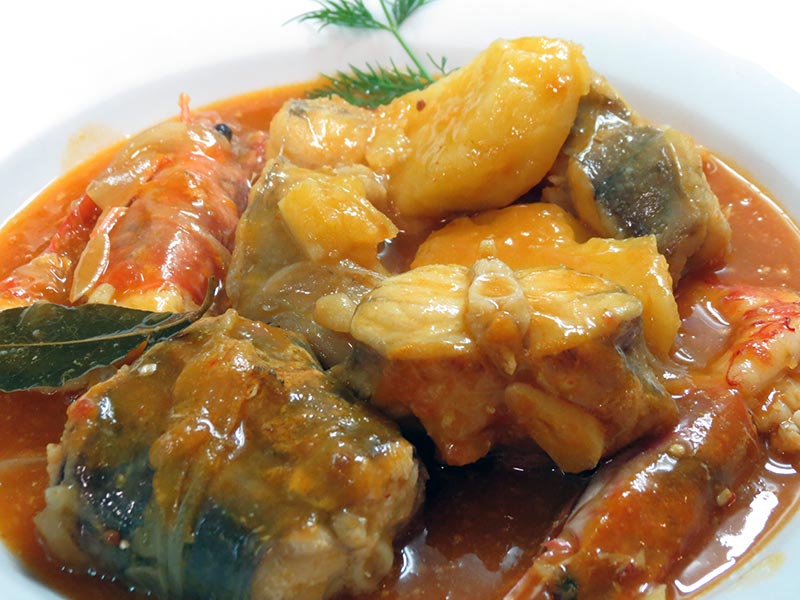 pescado Abadía d'Espí Restaurante